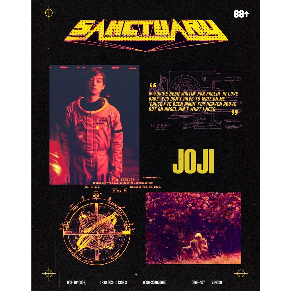 Poster Joji 42x30cm Tamanho Grande Capa de Álbum Nectar Ballads