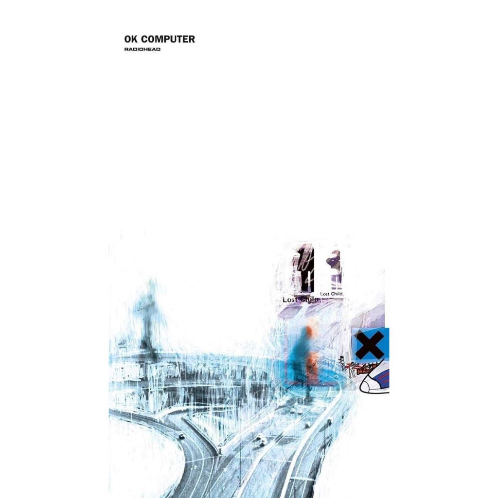 Poster Banda Radiohead 42x30cm Tamanho Grande Capa de Álbum Thom