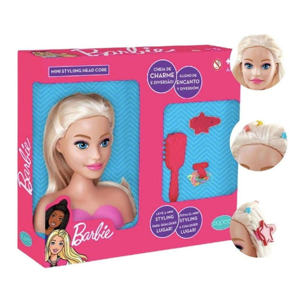 Barbie mini styling discount head