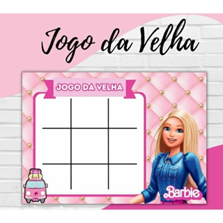 Jogo da velha personalizado lembrancinhas festa infantil vários temas