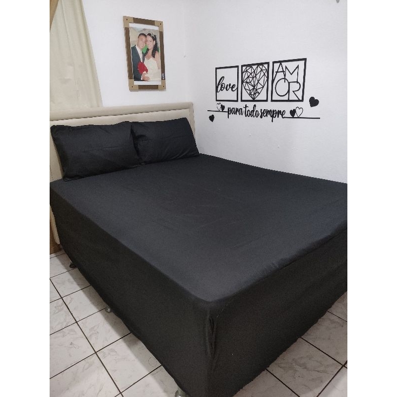Cobre Tudo Queen Liso Microfibra.