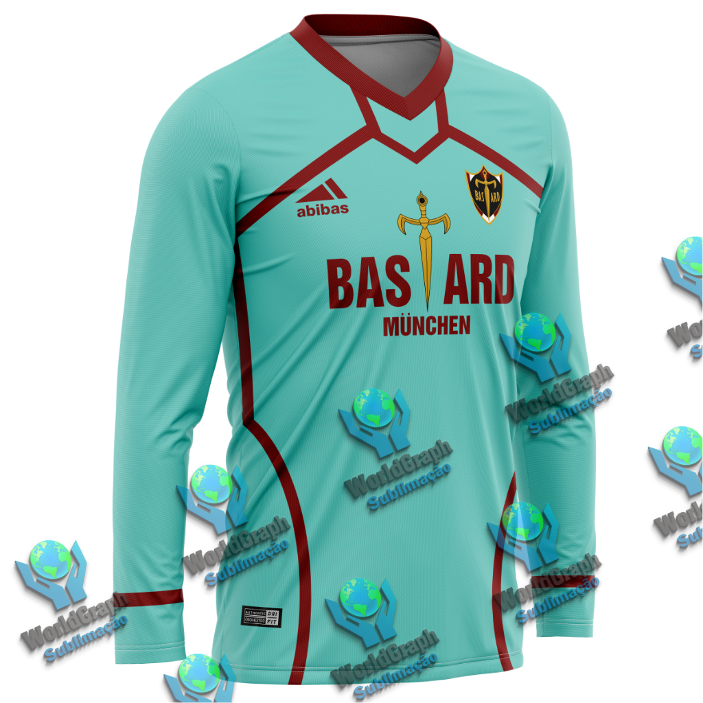 Camiseta Cosplay Uniforme BLUE LOCK Bastard Munchen Shopee Brasil