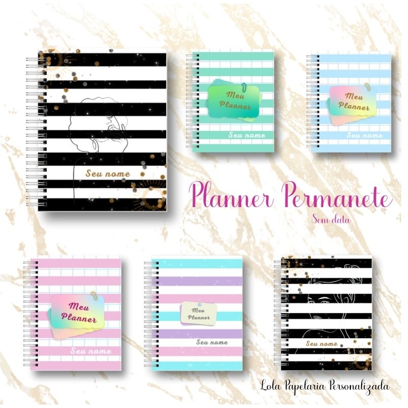 planner personalizado A5 | Shopee Brasil
