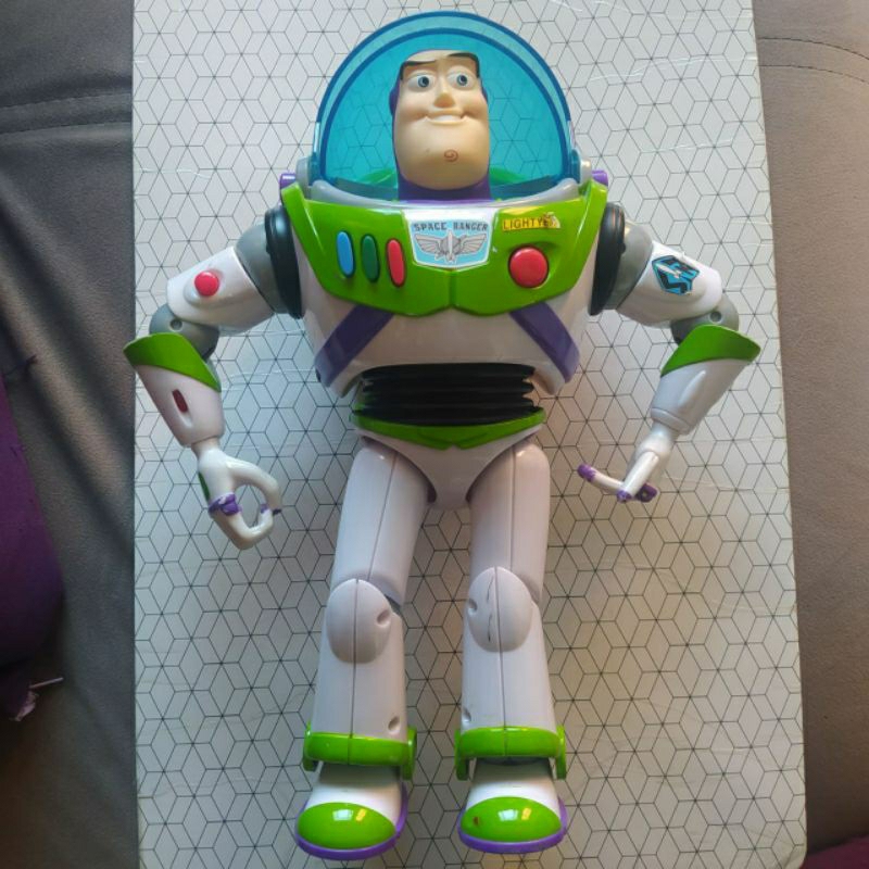 Boneco Buzz Lightyer original Disney Pixar Thinkway toys