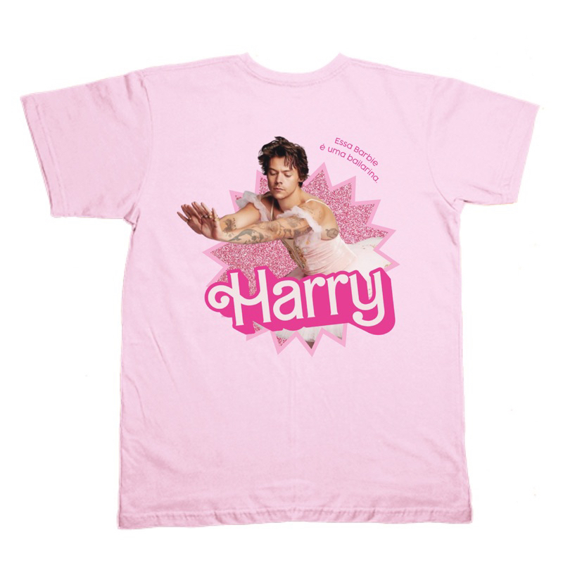 Harry styles best sale camisa rosa