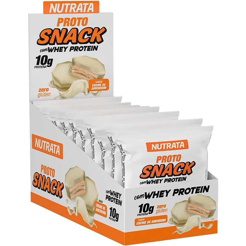 Caixa Proto Snack 10un 500g - Nutrata | Shopee Brasil