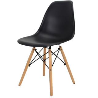 Kit 3 Cadeiras Eiffel Charles Eames P/ Sala de Jantar Cozinha Escritório Design Pés de Madeira Menor Preço