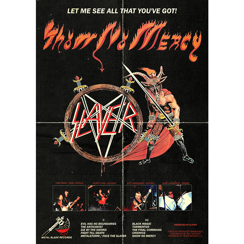 Poster Slayer - Show No Mercy / Tamanho A3 | Shopee Brasil