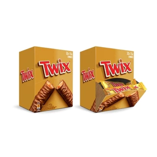 Chocolate Twix 15g Mars Caixa Com 30 Unidades