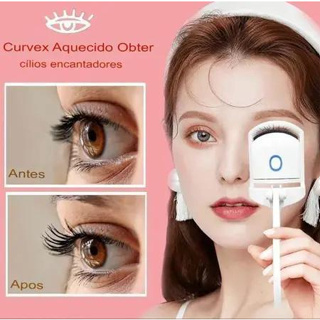 Curvador Modelador De Cílios Curvex Elétrico Aquecido Térmico USB