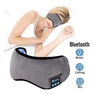Tapa Olho Mascara Dormir Fone Ouvido Bluetooth Confortavel