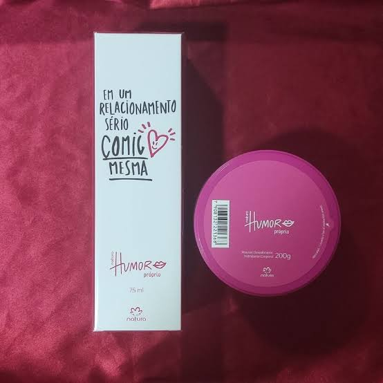 KIT NATURA COLÔNIA HUMOR PROPRIO E MOUSSE HIDRATANTE CORPORAL | Shopee ...