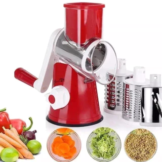 Fatiador Ralador de Queijo Legumes Cortador Vegetais Manual 3 em 1 Multiuso Cozinha