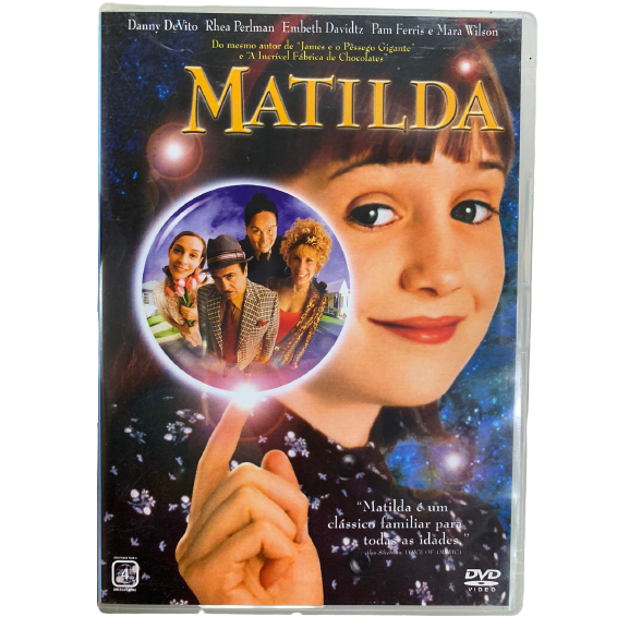 DVD Matilda 1996 Danny Devito Original Dublado Coleção Pessoal | Shopee ...