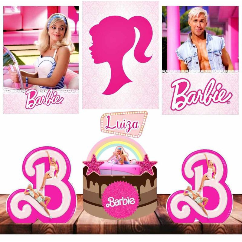 Festa filme barbie  Compre Produtos Personalizados no Elo7