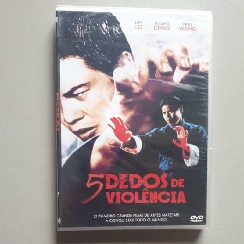 Dvd 5 Dedos De ViolÊncia Primeiro Grande Filme De Artes Marciaislacrado Shopee Brasil 3647