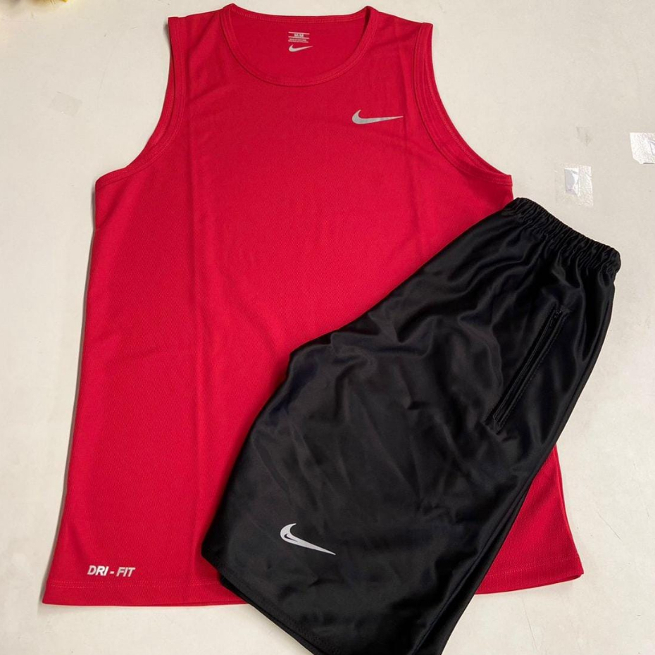 Conjunto Nike Dri-fit - camiseta regata - short dry-fit - regata ...