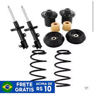 Par Amortecedor Dianteiro+ Kit+ Mola Astra 1999 A 2012