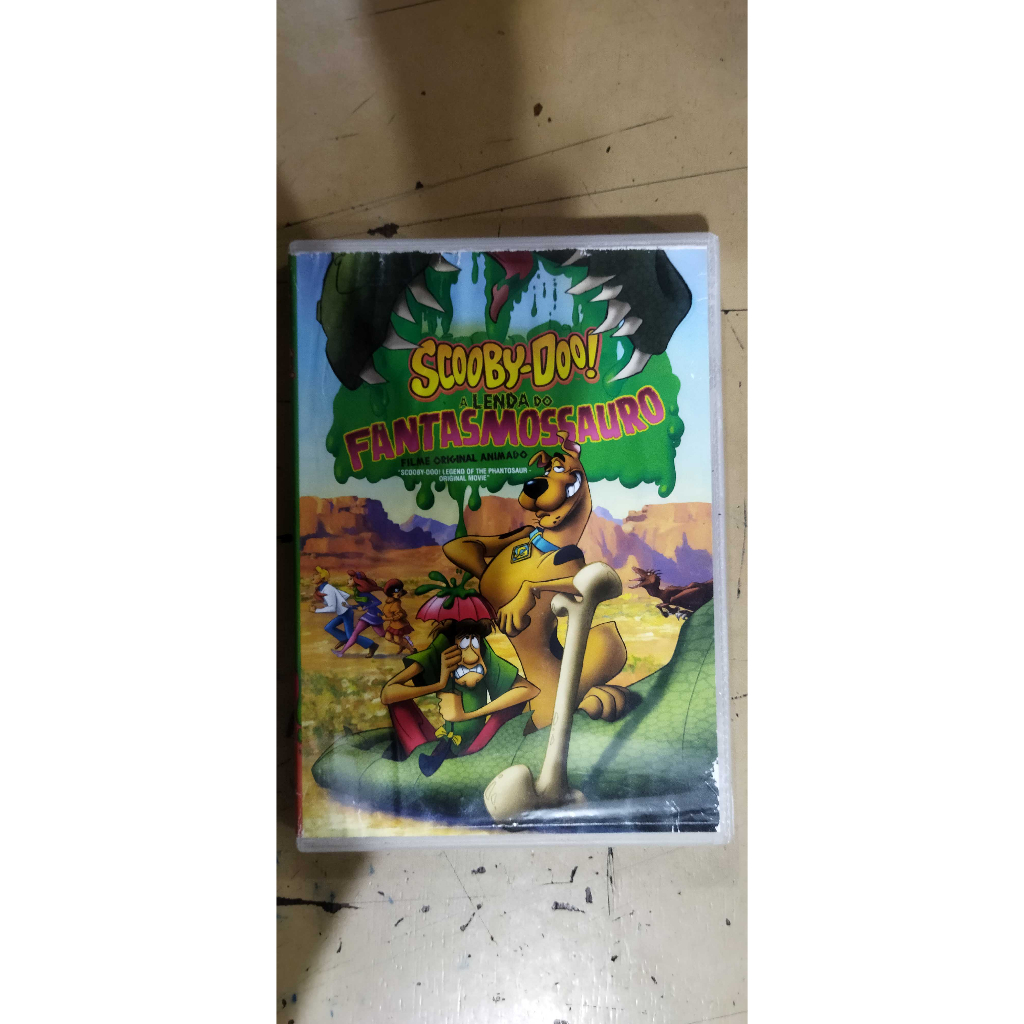 DVD ScoobyDoo A Lenda do Fantasmossauro