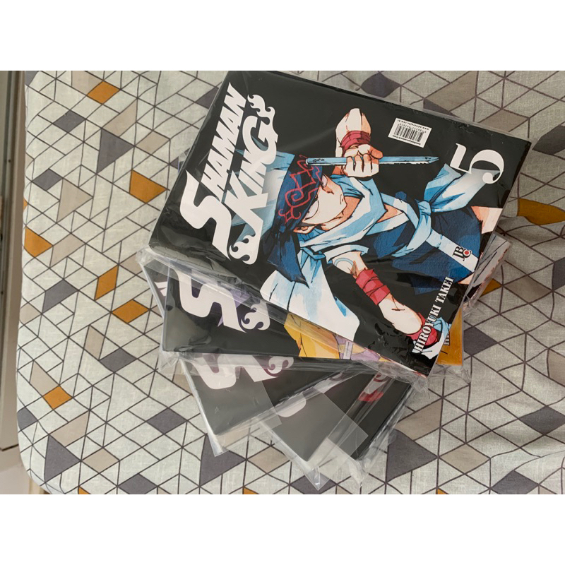 mangá Shaman King volume 1 ao 5 Shopee Brasil