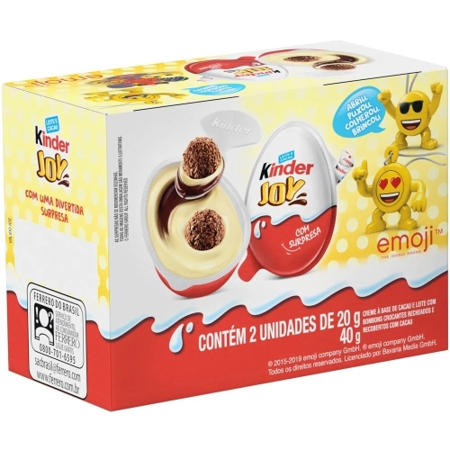 Chocolate Kinder Joy 40g 2 Unidades