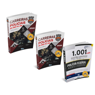 Combo Carreiras Policiais + Policia Federal