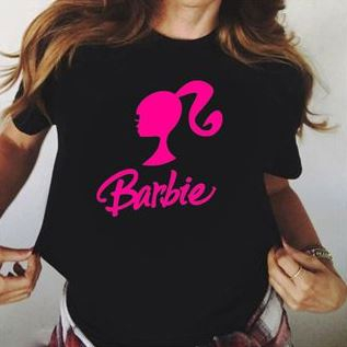 Camiseta Feminina T-Shirt Not Your Barbie Girl - Barbie Negra em Promoção  na Americanas