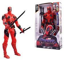 Boneco Action Figure Deadpool 30 Cm Marvel Avengers. | Shopee Brasil