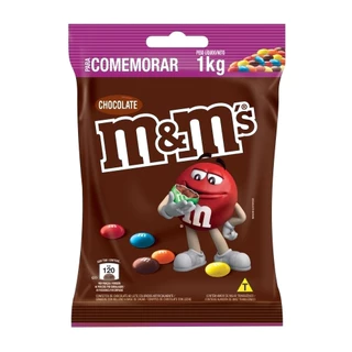 Confeito De Chocolate Ao Leite M&m