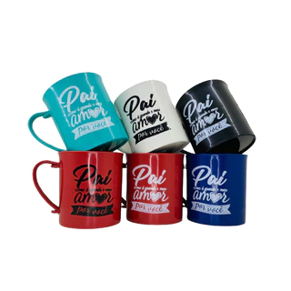 Kit 5 Caneca Personalizada - Dia dos Pais