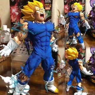 Figure Action Z Majin Vegeta 25cm Figura De Ação Auto-Destrutiva PVC Anime Coleção De Modelos De Brinquedo De Estátua