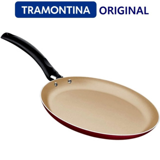 Panquequeira - Tapioqueira - Frigideira - Tramontina - 22 cm - Vermelha