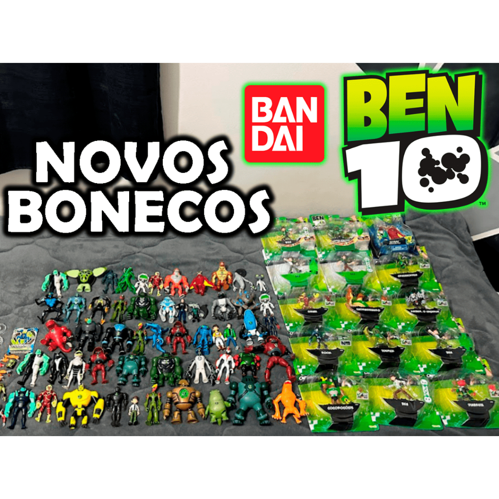 Novos Bonecos Ben 10 Original Bandai Usado Coleção Omniverse