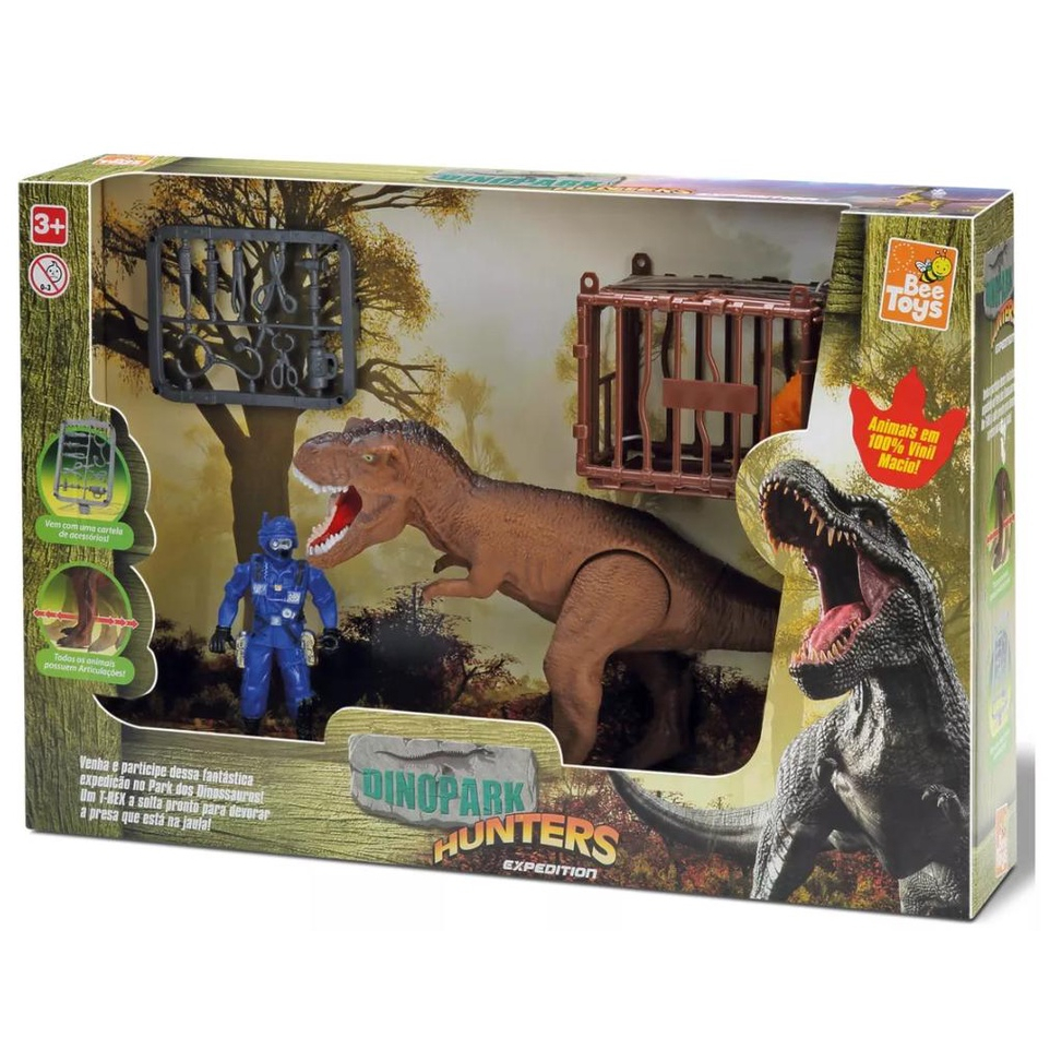 Jurassic World Domínio Ataque e Devore T-Rex Com Som- Mattel