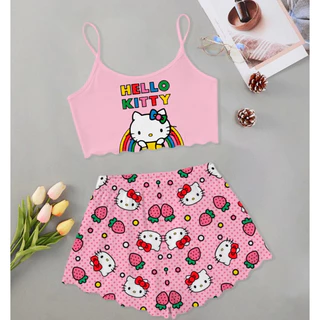 pijama personagens baby doll femenino promocao