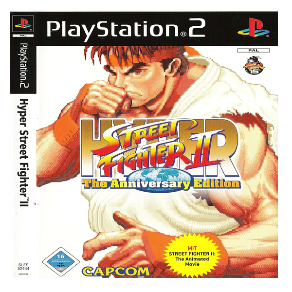 PS2 MARVEL VS. CAPCOM 2 Hyper Street Fighter II 3rd EX3 set of 4  Playstation 2