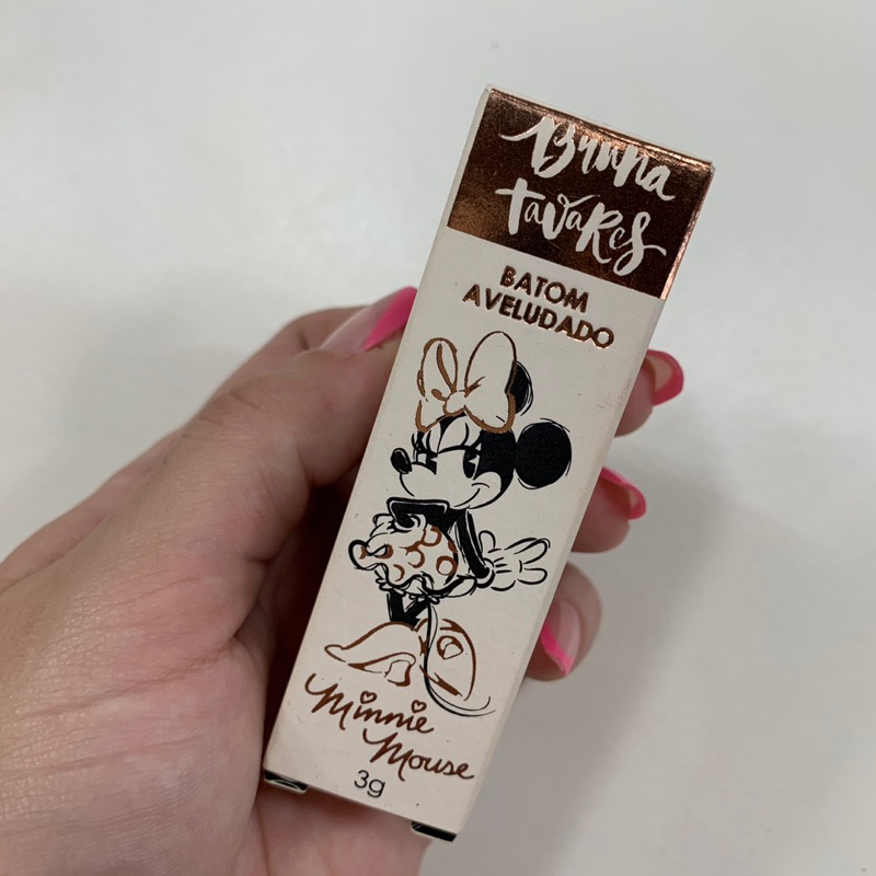 batom Minnie Bruna Tavares cor dream (usado) Shopee Brasil