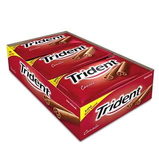 Chicle Trident 21un Mondelez Canela