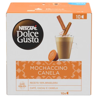 Cápsula Mochaccino Canela Com 10 Unidades Dolce Gusto 170g