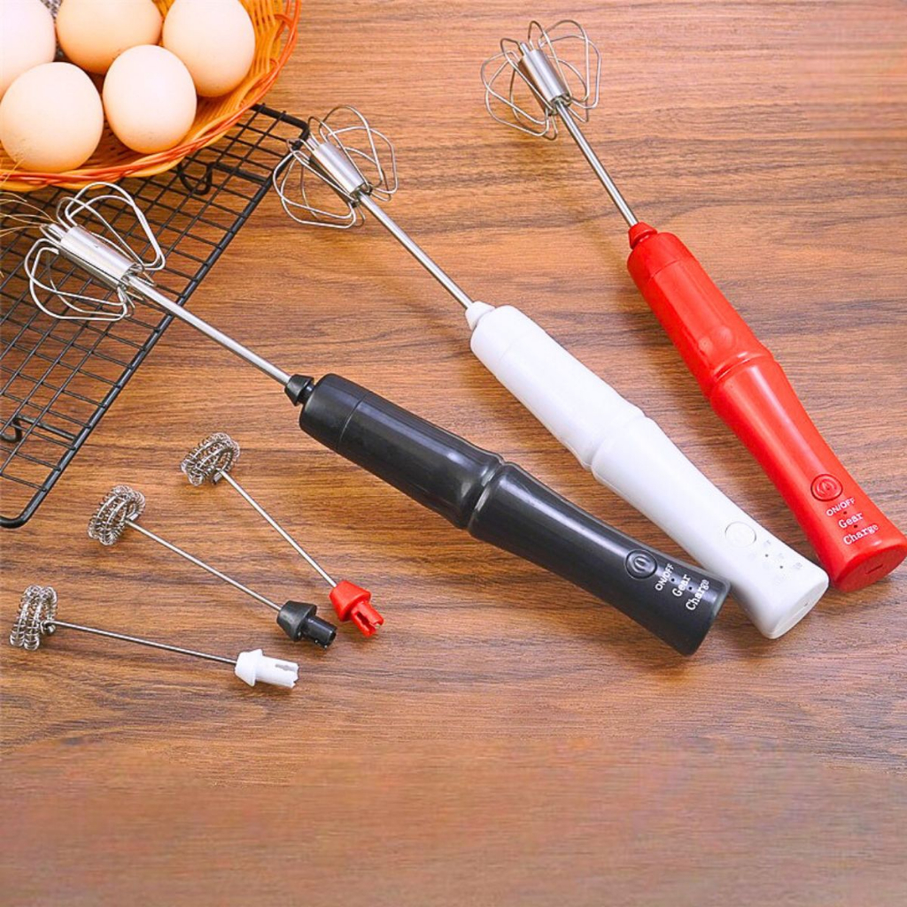 Batedor Misturador Mixer Elétrico para Bebidas Leite Café Clara de Ovo XDX