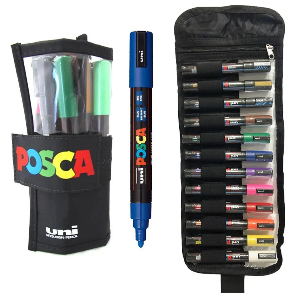 Caneta Posca PC - 5M (12 cores) | Shopee Brasil