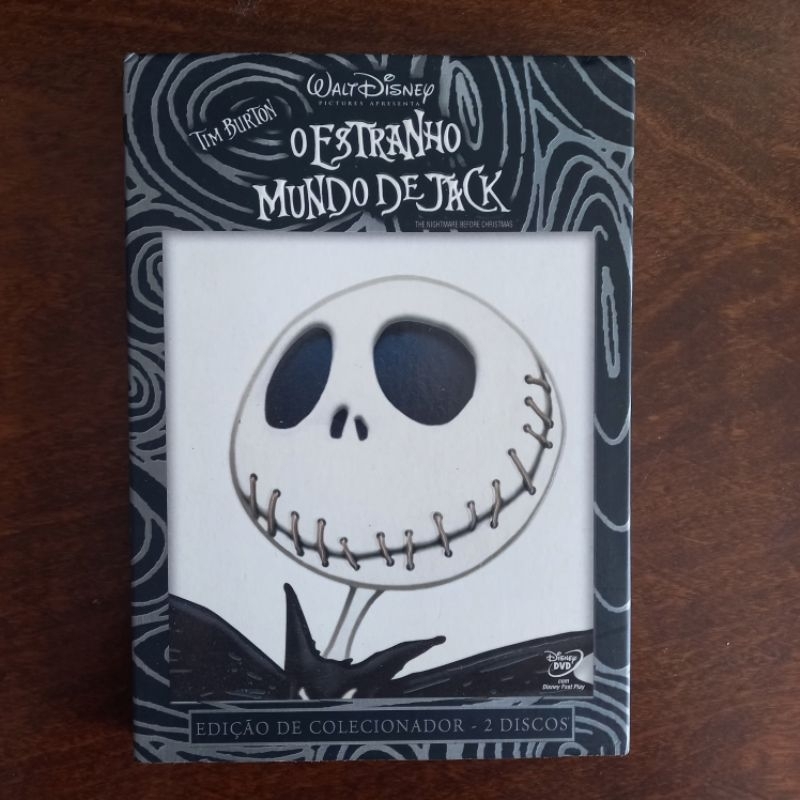 DVD Disney Tim Burton O Estranho Mundo De Jack | Shopee Brasil