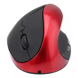 Mouse Sem Fio Óptico Ergonômico Vertical Xz-882 Recarregável