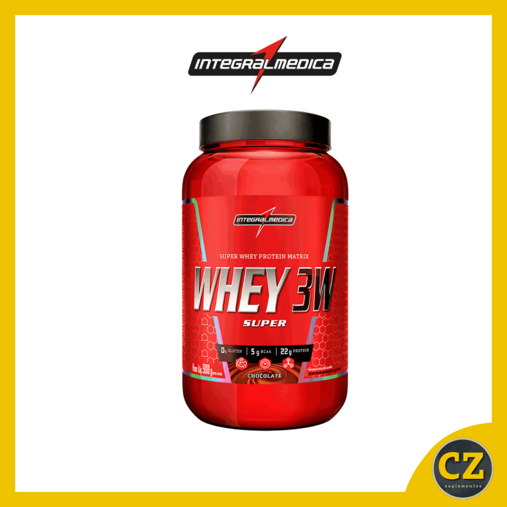 Super Whey 3W (900g) – Integral Médica