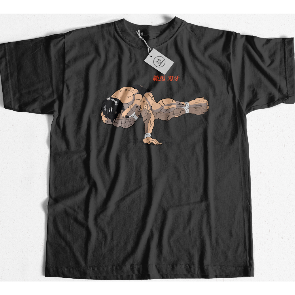Camiseta Camisa Academia Anime Baki hanma Novo!