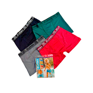 Kit 5 Cuecas Boxer Infantil / Algodão