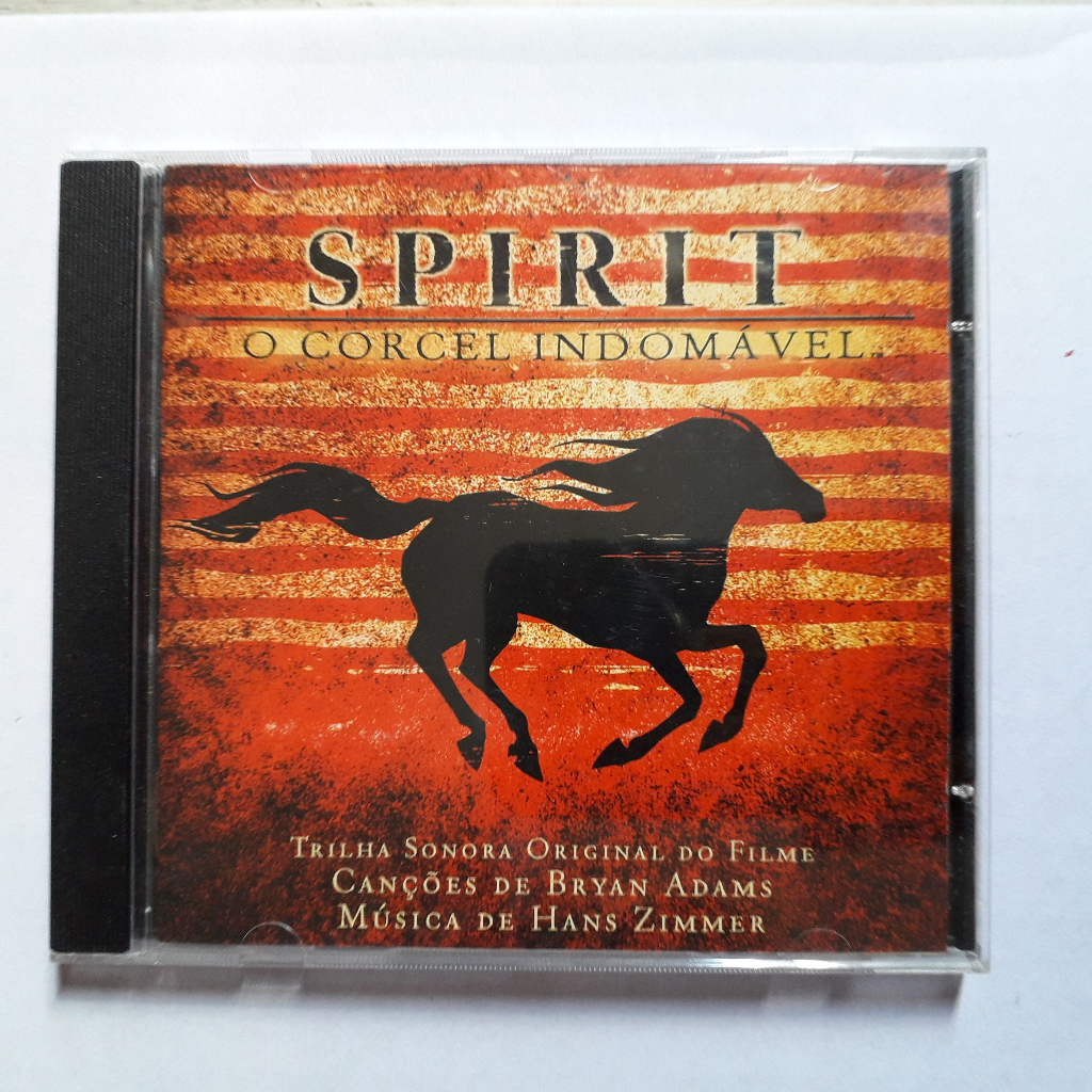 CD Spirit - O Corcel Indomável - Trilha Sonora - Hans Zimmer - Bryan ...