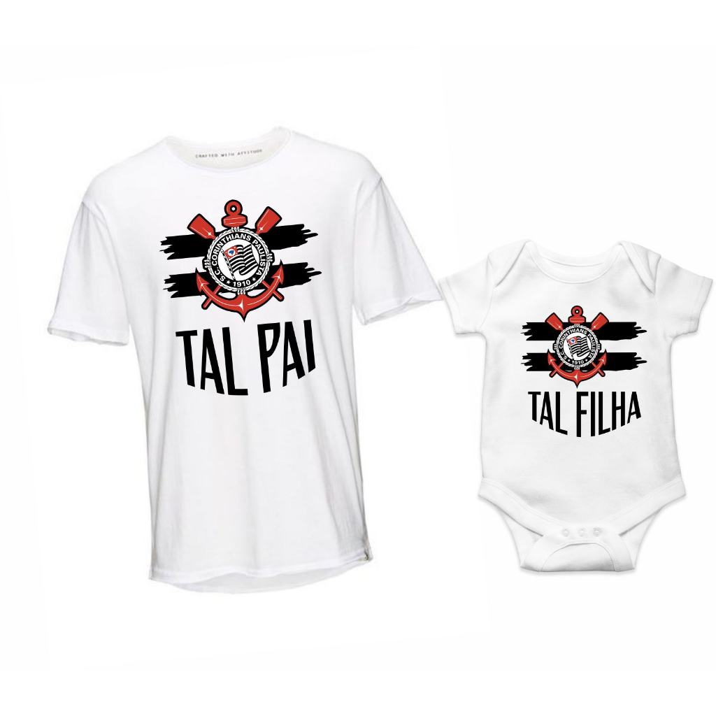 Kit tal pai tal filho mestre no free fire na Camiseteria S.A.