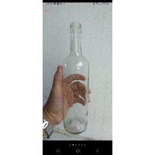 Garrafa de vidro 750 ml (15 unidades)