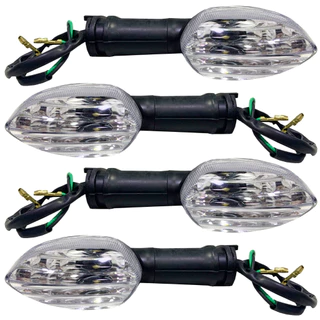 Pisca Factor Fazer Lander Tenere 250 Crosser 150 Cristal 4 Peças